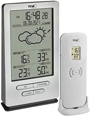 Funkwetterstation TFA-Dostmann XENA mit Innen- und Außensensor