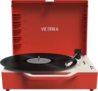 Plattenspieler Victrola RE-SPIN Eco Concue Rot