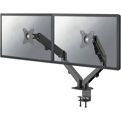 Bérohalterung Neomounts DS70-700BL2 fér 2 Monitore
