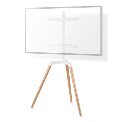 TV-Ständer Nedis fér 50-65 Zoll, weiß, drehbar 140Â°
