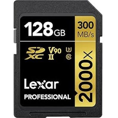 SDHC Karte Lexar 128 GB Class 10 U3 300 MB/s