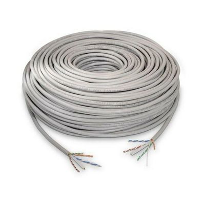 Netzwerkkabel Nanocable UTP Cat.6, 100 Meter, Grau