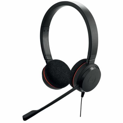 Headset Jabra Evolve 20 UC Duo USB schwarz