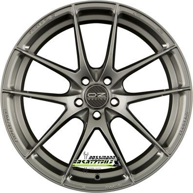 4x OZ Leggera HLT grigio corsa bright 8.5x19 ET45 - LK5/108 ML75 Felgen Alufelgen