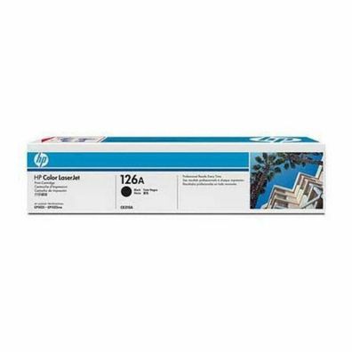 Toner HP CE310A (126A) - Schwarz - 1.200 Seiten