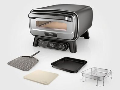 Pizzaofen Ninja Artisan MO201EU, 1760W, Edelstahl, Grau