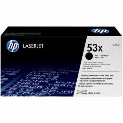 Toner HP Q7553X (53X) - Schwarz - 7.000 Seiten