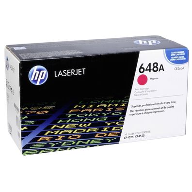 Toner HP CE263A Magenta - Kapazität: 11.000 Seiten