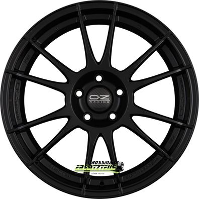4x OZ Ultraleggera HLT schwarz matt 8.5x19 ET45 - LK5/108 ML75 Felgen Alufelgen