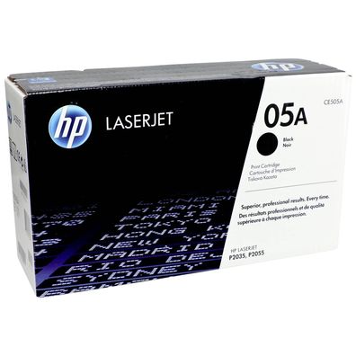 Toner HP CE505A (05A) - Schwarz - 2.300 Seiten