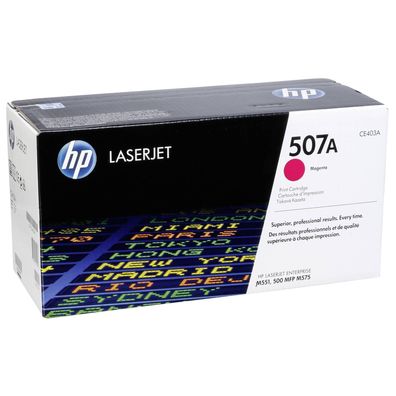 Toner HP CE403A Magenta - Kapazität 6.000 Seiten
