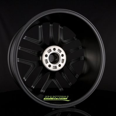 4x BBS CC-R schwarz matt 8x19 ET38 - LK5/114.3 ML82 Felge Alu