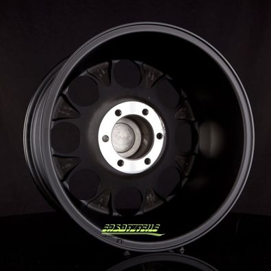 4x Delta 4X4 Klassik B matt black 9x18 ET15 - LK6/114.3 ML66.1 Felge Alu