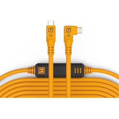 USB-C Kabel TetherTools 9,4 m Orange, Profi-Qualität