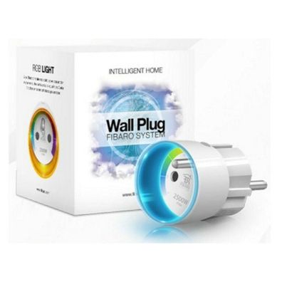 Wandsteckdose Fibaro mit Energie-Messfunktion