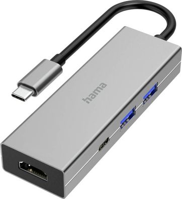 USB-C Multiport Adapter Hama mit HDMI und USB 3.2 Gen 1