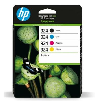 Druckerpatronen HP Original HP 924 - 4er Pack Cyan, Magenta, Gelb, Schwarz