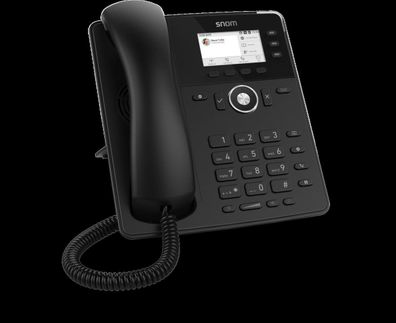 Telefon Snom D717 VoIP Bérotelefon, 3 Leitungen, TFT-Farbdisplay