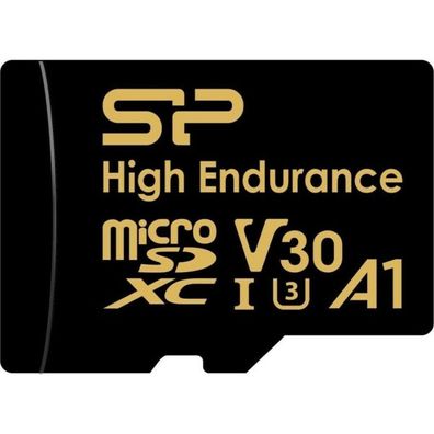 MicroSDXC Karte Silicon Power 256GB V30 mit Adapter