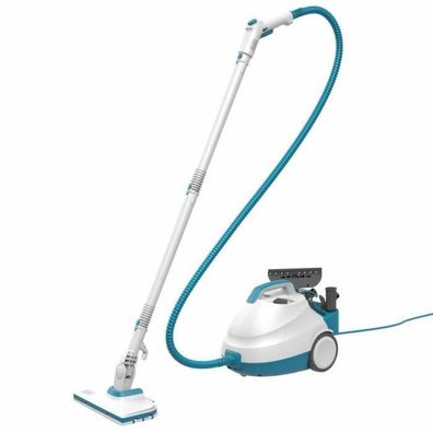 Dampfreiniger Black & Decker Multifunktional Weiß Grau Blau