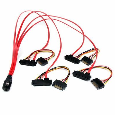 Mini SAS Kabel StarTech 50 cm SFF-8087 auf 4x SFF-8482