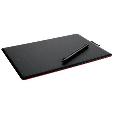 Grafiktablette Wacom One Medium - 21,6 x 13,5 cm, kabelgebunden