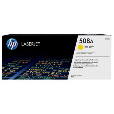Toner HP CF362A (508A) Gelb - 5000 Seiten