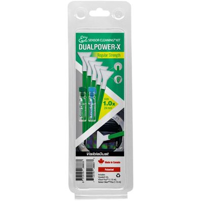 Reinigungskit visibledust Dualpower-x mit 5 Vswabs