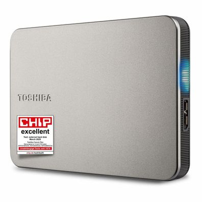 Externe Festplatte Toshiba 1TB warm silver