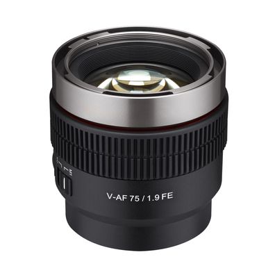 Cine lens Samyang V-AF 75mm T1,9