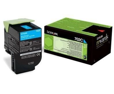 Toner Lexmark 702C Cyan - Original