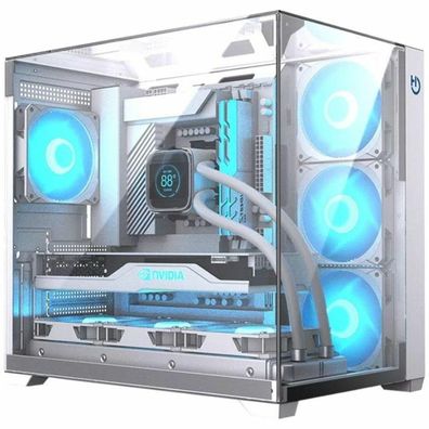 PC-Gehäuse Hiditec SKY mit Glasfenster und guter Kéhlung