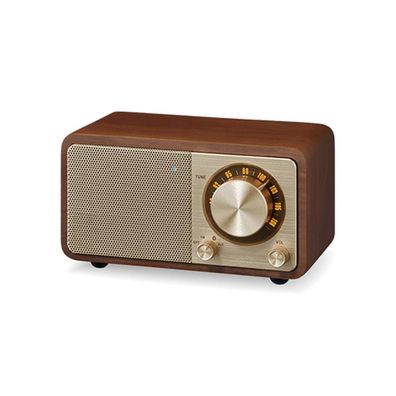 Radio Bluetooth Sangean Genuine Mini (WR-7) mit Holzgehäuse