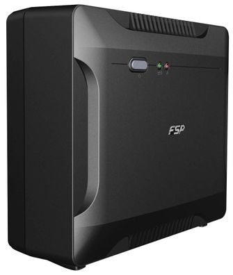 USV FSP Nano 800 - 800 VA, 480 W, kompakt, schwarz