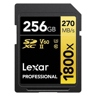 Speicherkarte Lexar 256 GB SDXC UHS-II U3 V60