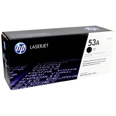 Toner HP Q7553A (53A) - Schwarz - Original - LaserJet