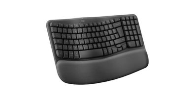 Kabellose Tastatur Logitech Wave Keys, ergonomisch