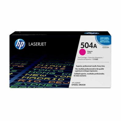 Toner HP CE253A (504A) Magenta - Kapazität 7.000 Seiten