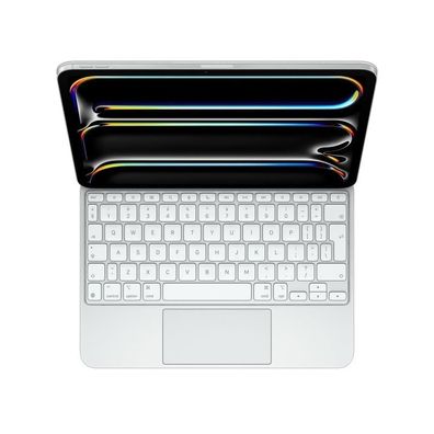 Tastatur Apple Magic Keyboard fér iPad Pro 11 Zoll Weiß