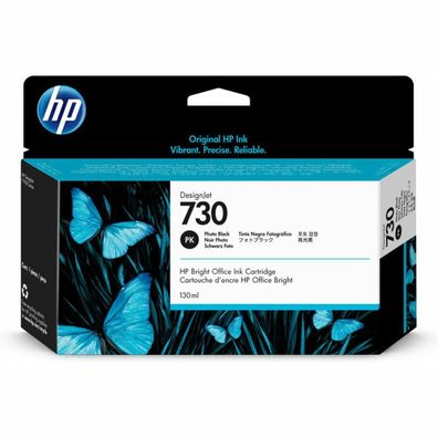 Original HP Foto-Schwarz 130 ml Tintenpatrone DesignJet