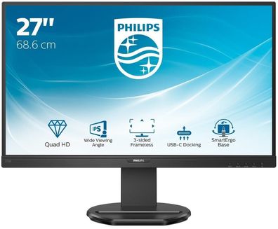 Monitor Philips B Line 27" 2560x1440 QHD 75Hz IPS