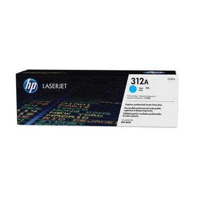 Toner HP CF381A (312A) Cyan - Kapazität 2700 Seiten