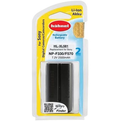 Batterie Hahnel Li-Ion 2500 mAh fér Digitalkameras