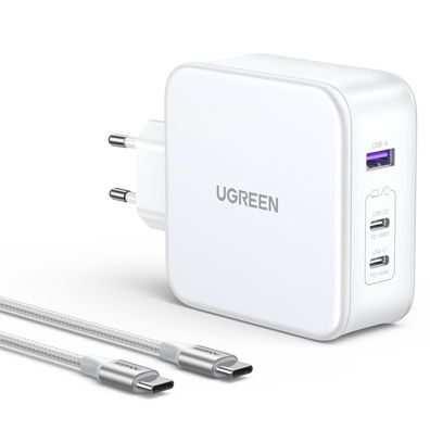 Ladegerät UGREEN Nexode 140W USB-A+2xUSB-C GaN Schnellladegerät