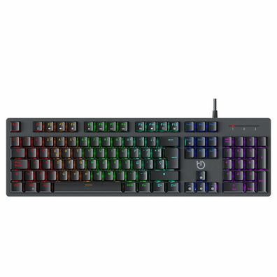 Gaming-Tastatur Hiditec GK400 ARGB mechanisch, RGB-Beleuchtung