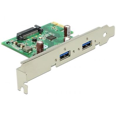 Adapter PCIe Delock mit 2x USB 3.0 Ports