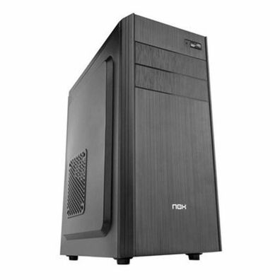 PC-Gehäuse Nox Midi Tower, Schwarz, 500W Netzteil