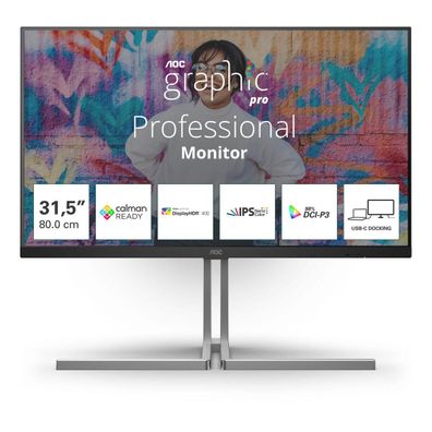 Monitor AOC 4K 32 Zoll Nano IPS
