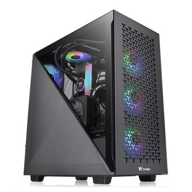 Midi-Tower Gehäuse Thermaltake Divider 300 TG Air schwarz