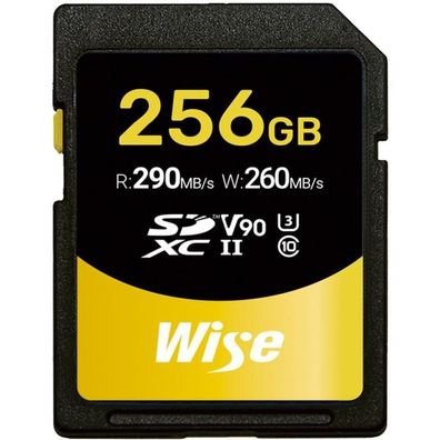 Speicherkarte Wise SDXC UHS-II V90 256 GB
